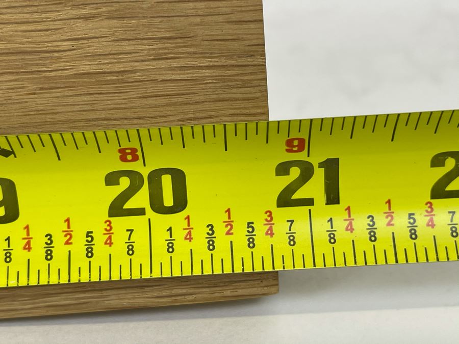 New White Oak Cutting Plank Long Board By Roost 21'L X 3'W Retails $70 [Photo 6]