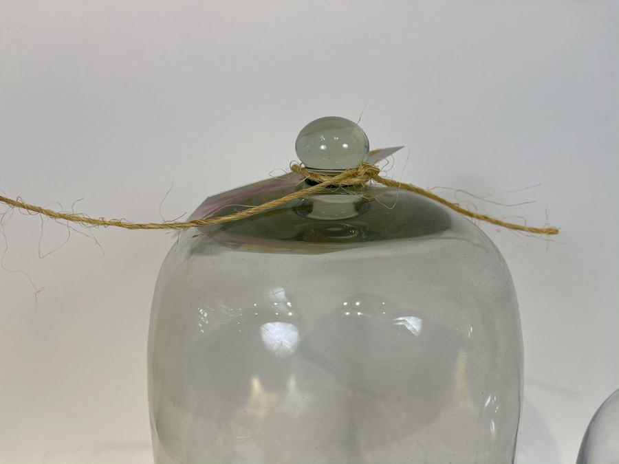 Pair Of Domed Glass Covers 15'H And 10' Retails $70 [Photo 4]