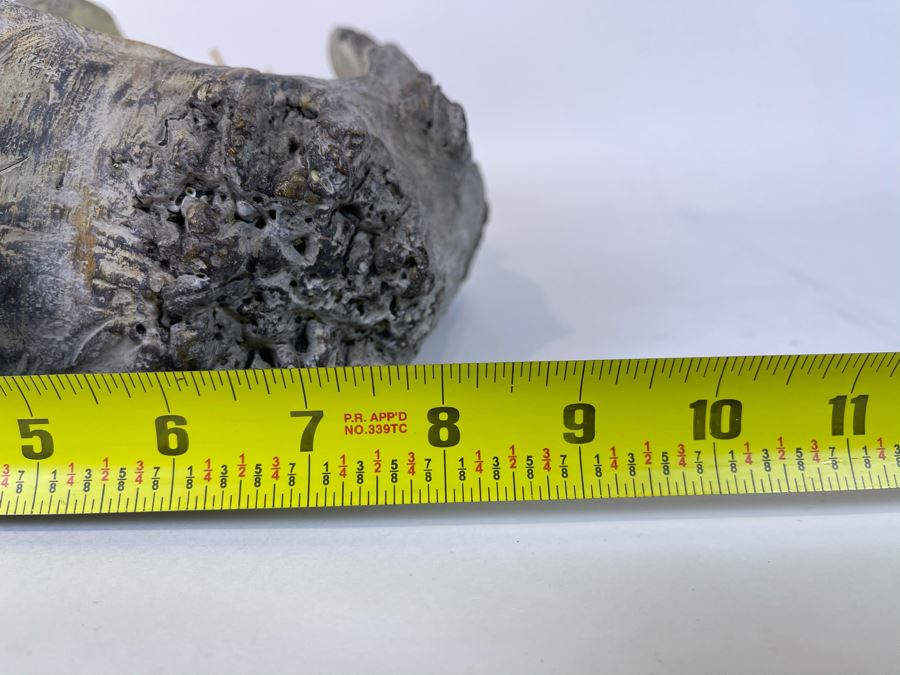 Large Faux Log Resin Candle 14'W X 8'D X 4.5'H Retails $195 [Photo 8]