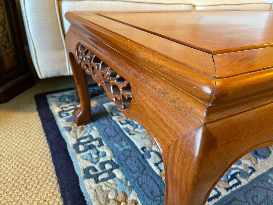 Asian Teak Coffee Table [Photo 6]