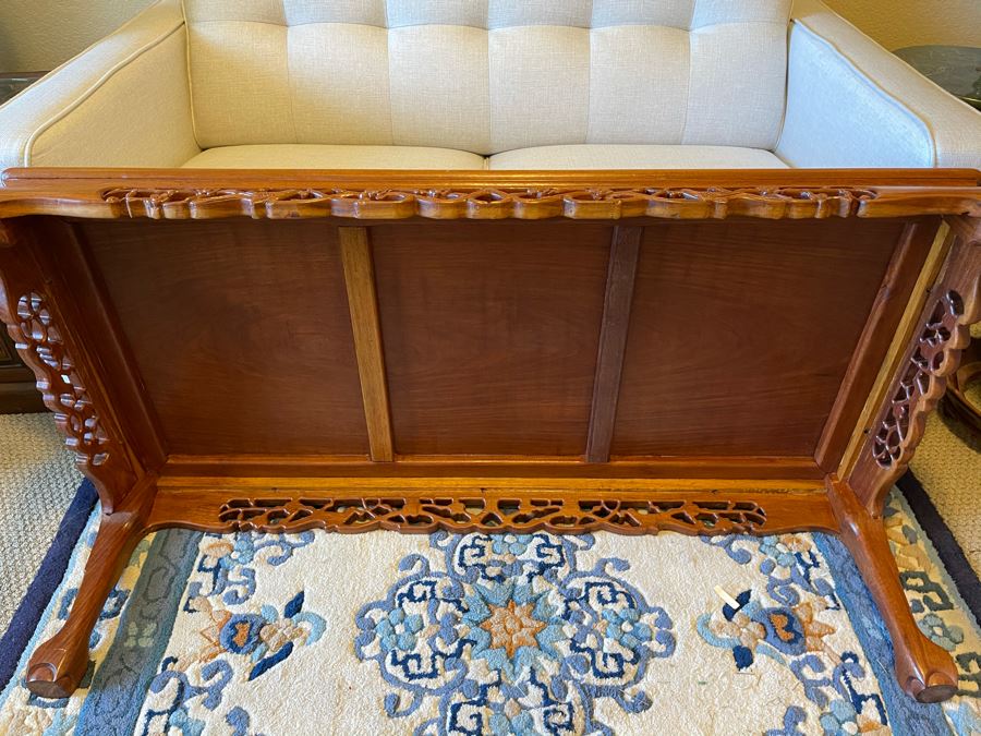 Asian Teak Coffee Table [Photo 7]