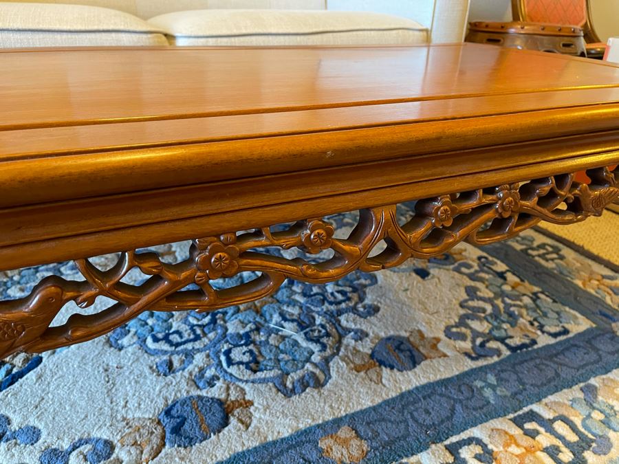 Asian Teak Coffee Table [Photo 5]