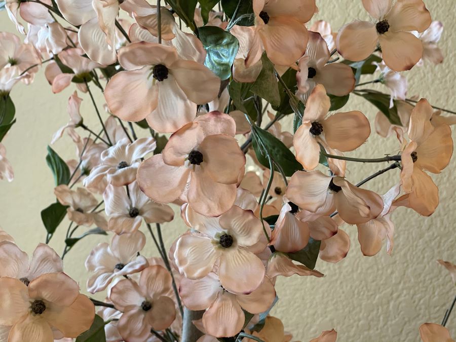 Artificial Cherry Blossom Tree With Asian Planter And Stand [Photo 5]