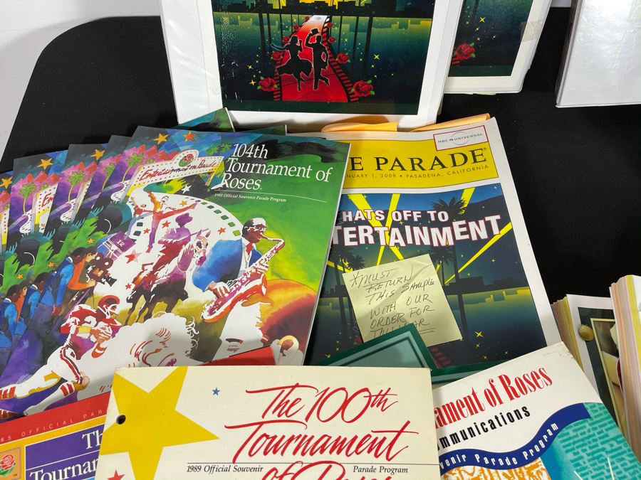 Huge Collection Of NBC TV's Rose Parade TV Scripts And Tournament Of Roses Programs - See Photos [Photo 5]