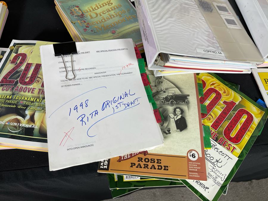 Huge Collection Of NBC TV's Rose Parade TV Scripts And Tournament Of Roses Programs - See Photos [Photo 17]