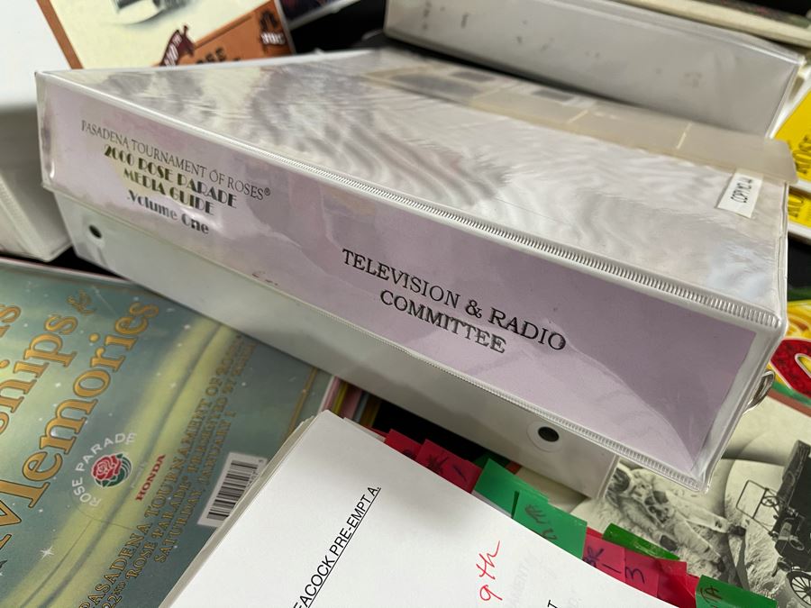 Huge Collection Of NBC TV's Rose Parade TV Scripts And Tournament Of Roses Programs - See Photos [Photo 20]
