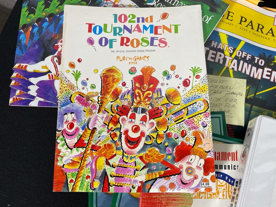 Huge Collection Of NBC TV's Rose Parade TV Scripts And Tournament Of Roses Programs - See Photos [Photo 25]