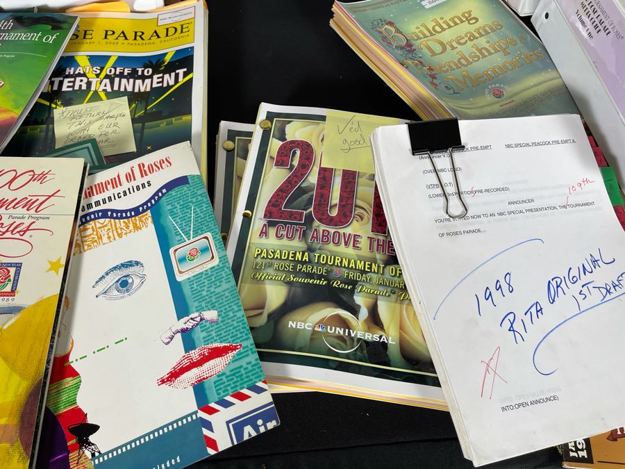 Huge Collection Of NBC TV's Rose Parade TV Scripts And Tournament Of Roses Programs - See Photos [Photo 18]