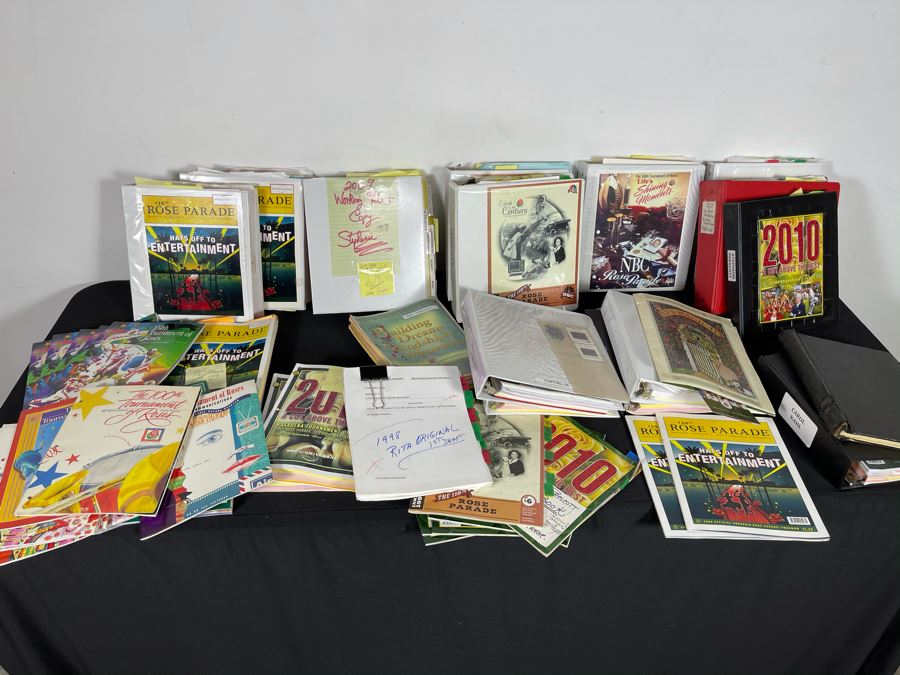 Huge Collection Of NBC TV's Rose Parade TV Scripts And Tournament Of Roses Programs - See Photos [Photo 3]