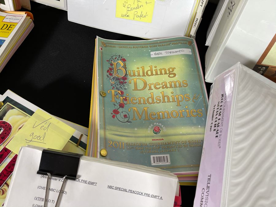 Huge Collection Of NBC TV's Rose Parade TV Scripts And Tournament Of Roses Programs - See Photos [Photo 19]