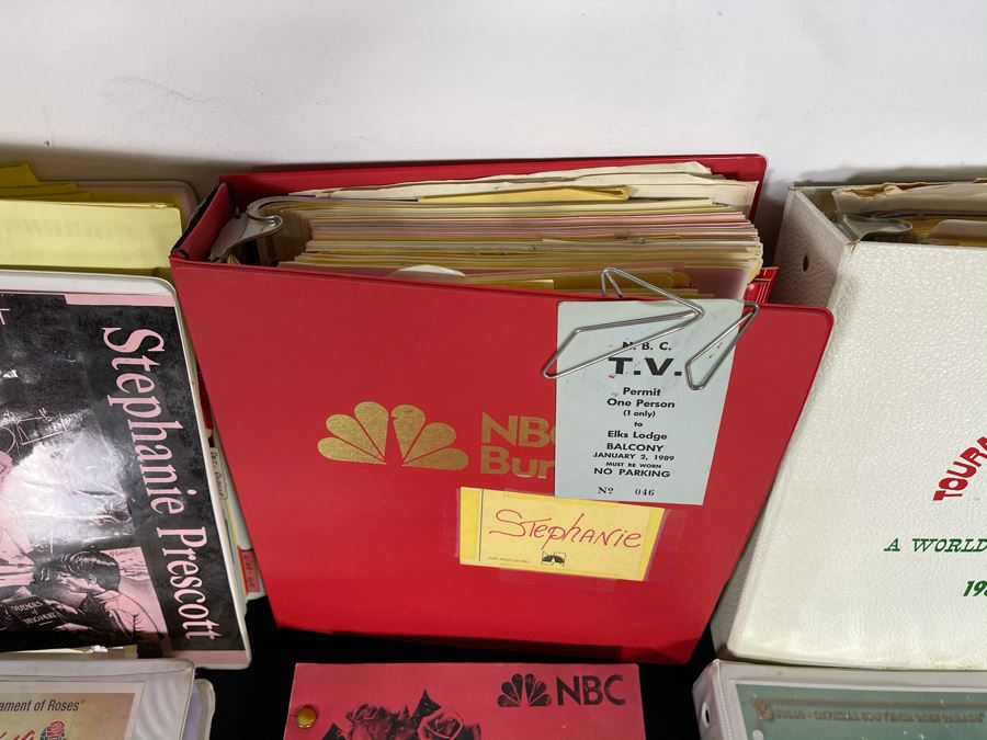 Huge Collection Of NBC TV's Rose Parade TV Scripts And Tournament Of Roses Programs - See Photos [Photo 5]