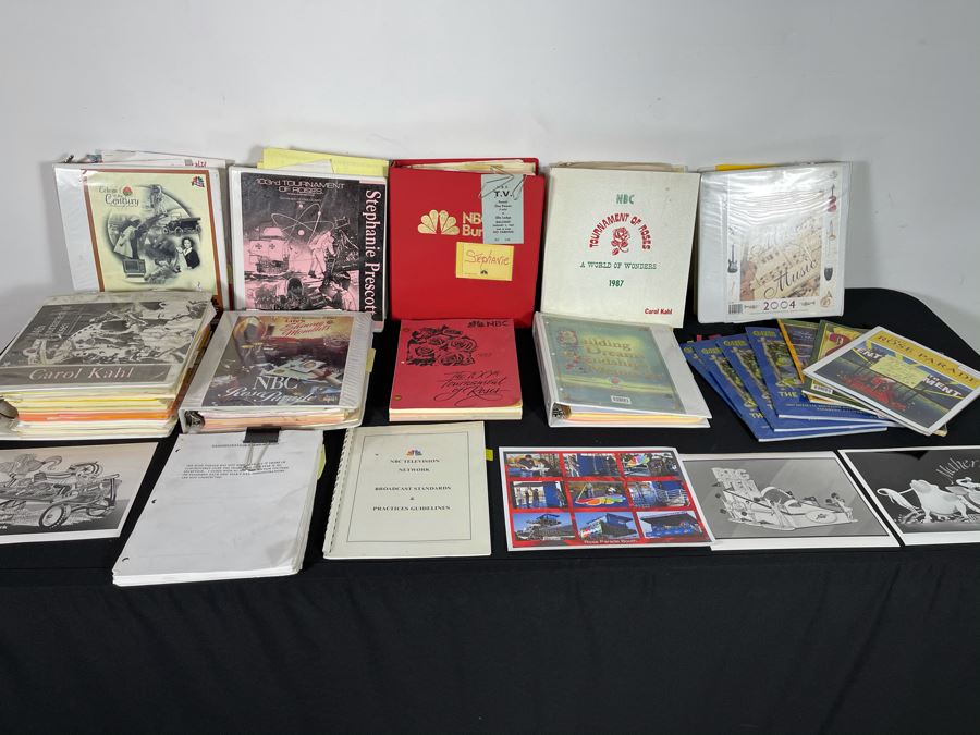 Huge Collection Of NBC TV's Rose Parade TV Scripts And Tournament Of Roses Programs - See Photos [Photo 3]