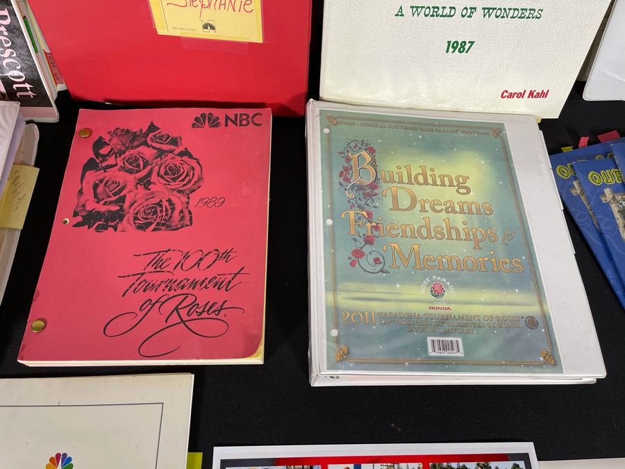 Huge Collection Of NBC TV's Rose Parade TV Scripts And Tournament Of Roses Programs - See Photos [Photo 12]
