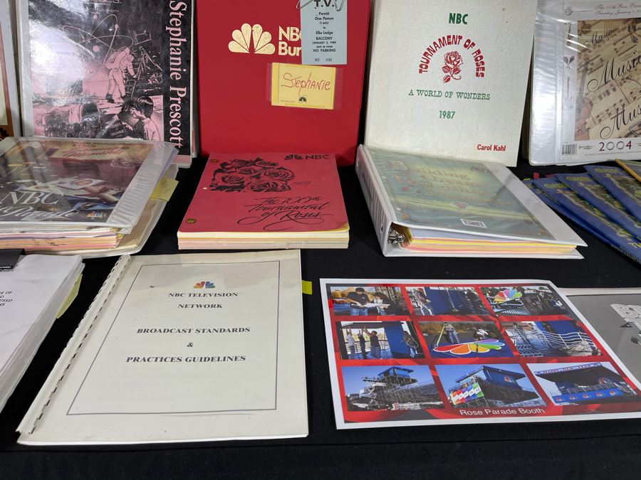 Huge Collection Of NBC TV's Rose Parade TV Scripts And Tournament Of Roses Programs - See Photos [Photo 20]