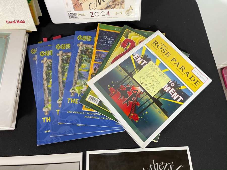Huge Collection Of NBC TV's Rose Parade TV Scripts And Tournament Of Roses Programs - See Photos [Photo 9]