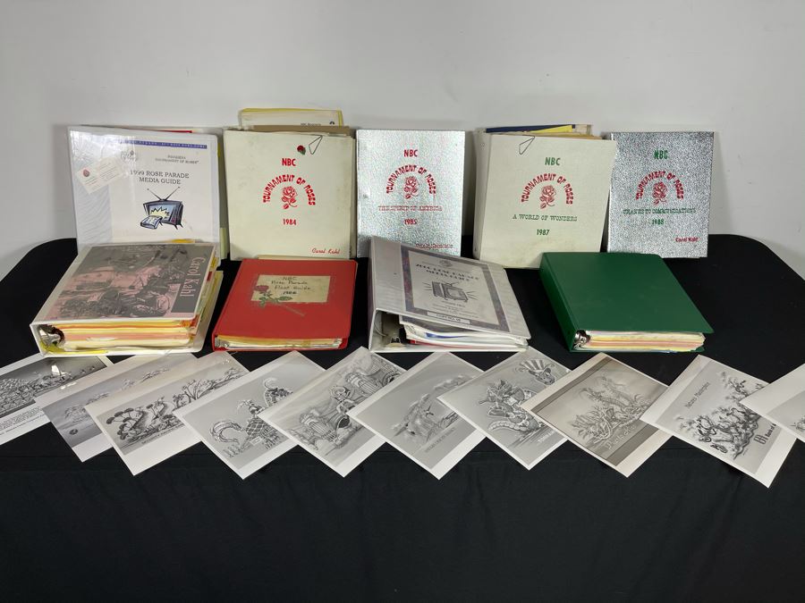 Huge Collection Of NBC TV's Rose Parade TV Scripts And Tournament Of Roses Programs - See Photos [Photo 2]