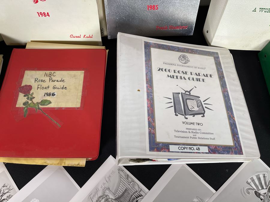 Huge Collection Of NBC TV's Rose Parade TV Scripts And Tournament Of Roses Programs - See Photos [Photo 9]
