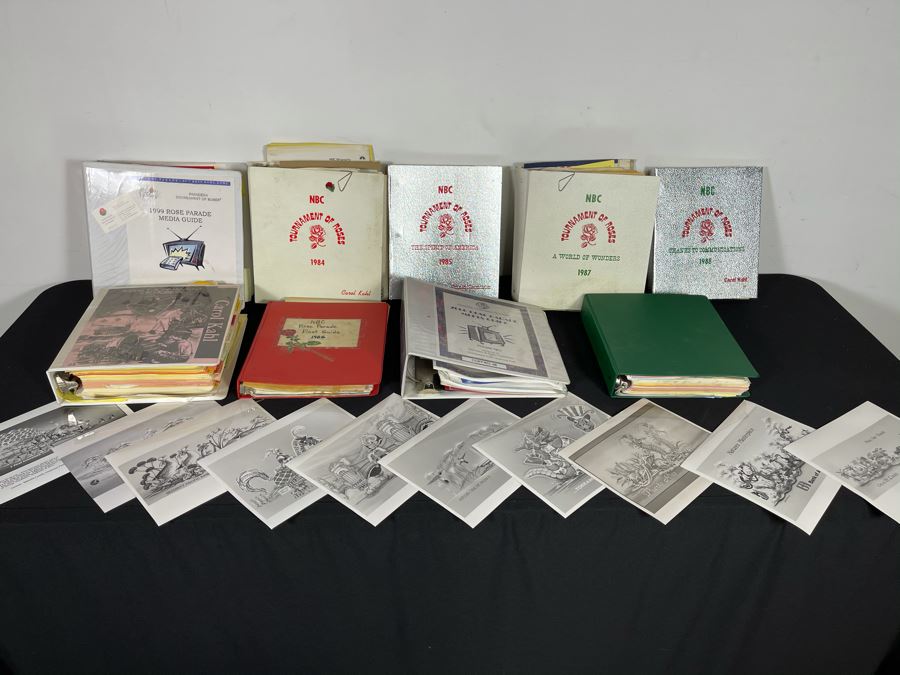 Huge Collection Of NBC TV's Rose Parade TV Scripts And Tournament Of Roses Programs - See Photos [Photo 3]