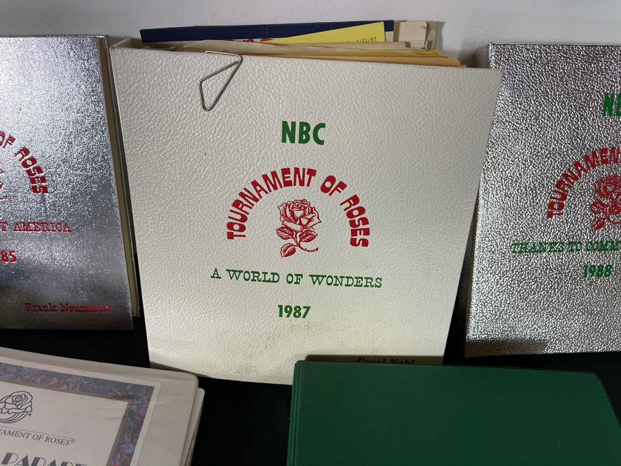 Huge Collection Of NBC TV's Rose Parade TV Scripts And Tournament Of Roses Programs - See Photos [Photo 5]