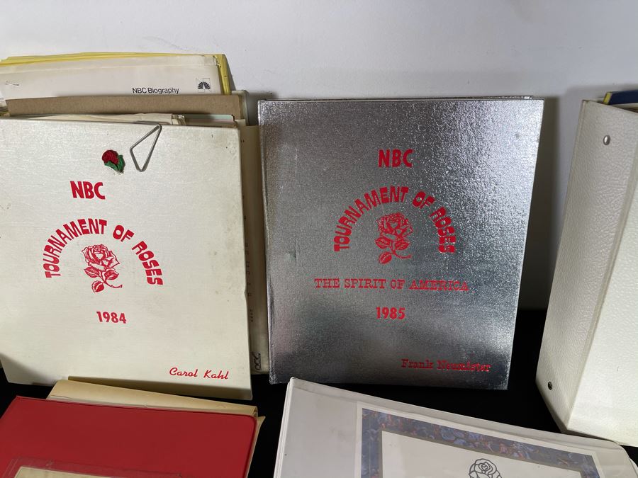 Huge Collection Of NBC TV's Rose Parade TV Scripts And Tournament Of Roses Programs - See Photos [Photo 6]