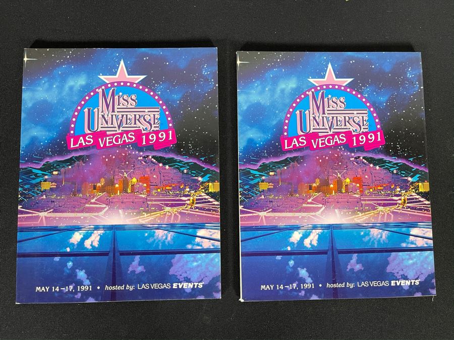 CBS Special: 1991 Miss Universe Scripts, Pair Of Miss Universe Programs And Other Related Materials [Photo 14]