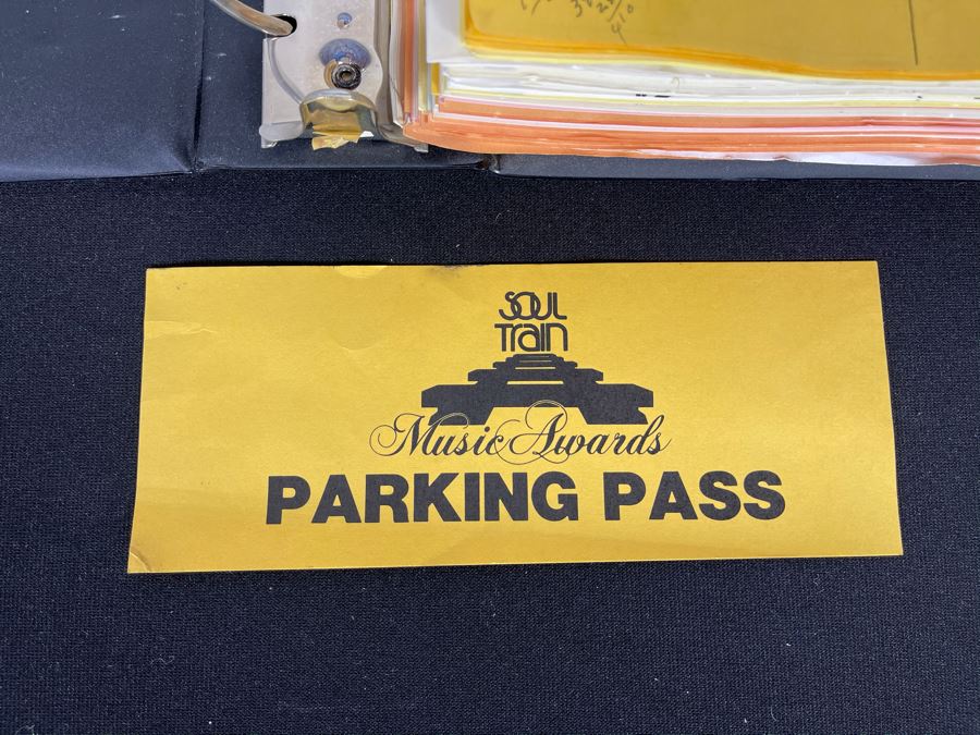 Final Draft 1988 TV Script To '2nd Annual Soul Train Music Awards' [Photo 3]