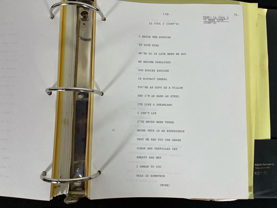 Final Draft 1988 TV Script To '2nd Annual Soul Train Music Awards' [Photo 13]