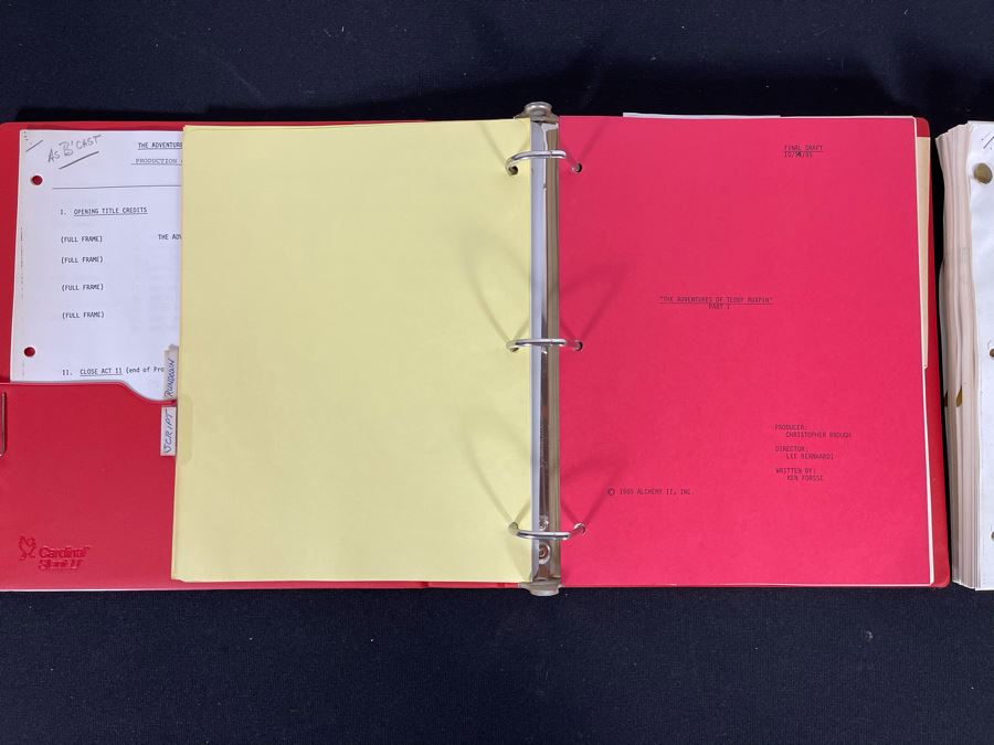 Final Draft 1985 TV Script To 'The Adventures Of Teddy Ruxpin Part I' [Photo 2]