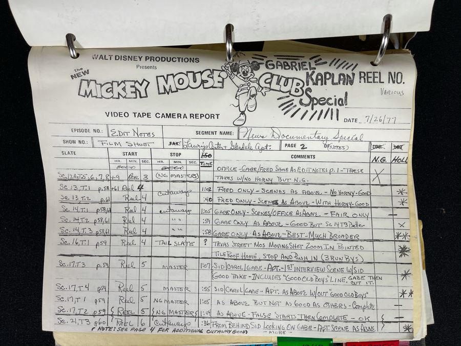 1977 Walt Disney Productions Presents The New Mickey Mouse Club Video Tape Camera Reports Gabriel Kaplan Special [Photo 8]