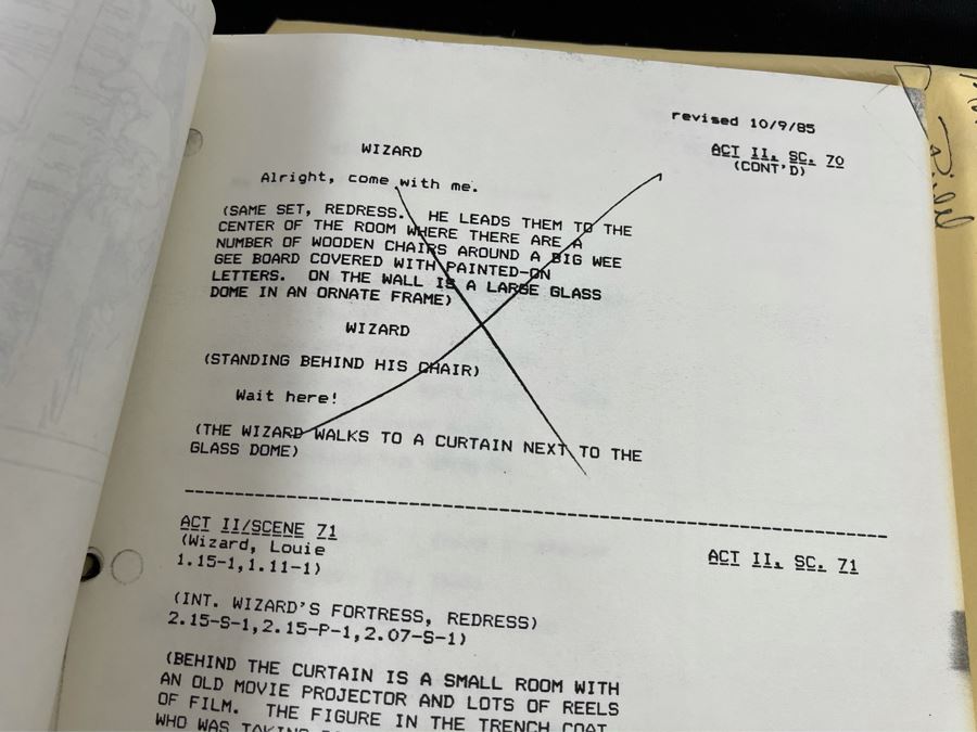 1985 TV Script To 'The Adventures Of Teddy Ruxpin' [Photo 10]