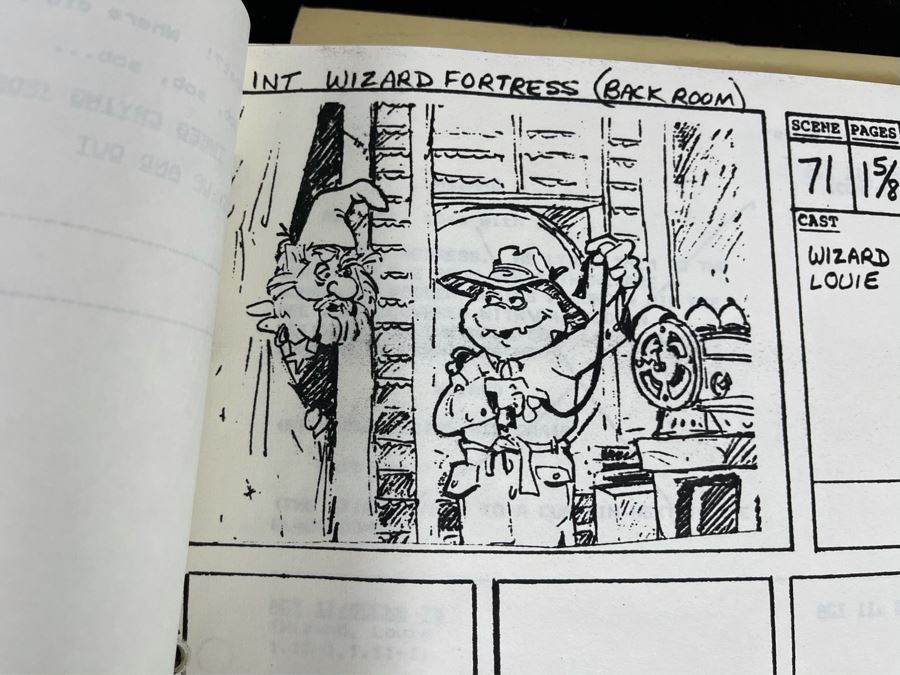 1985 TV Script To 'The Adventures Of Teddy Ruxpin' [Photo 9]