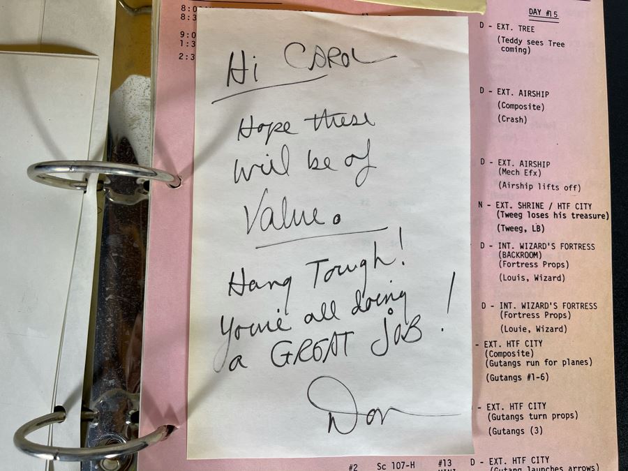 1985 TV Script To 'The Adventures Of Teddy Ruxpin' [Photo 18]