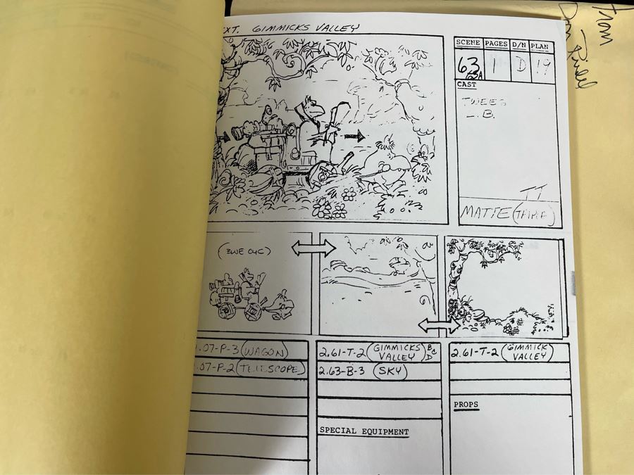 1985 TV Script To 'The Adventures Of Teddy Ruxpin' [Photo 14]