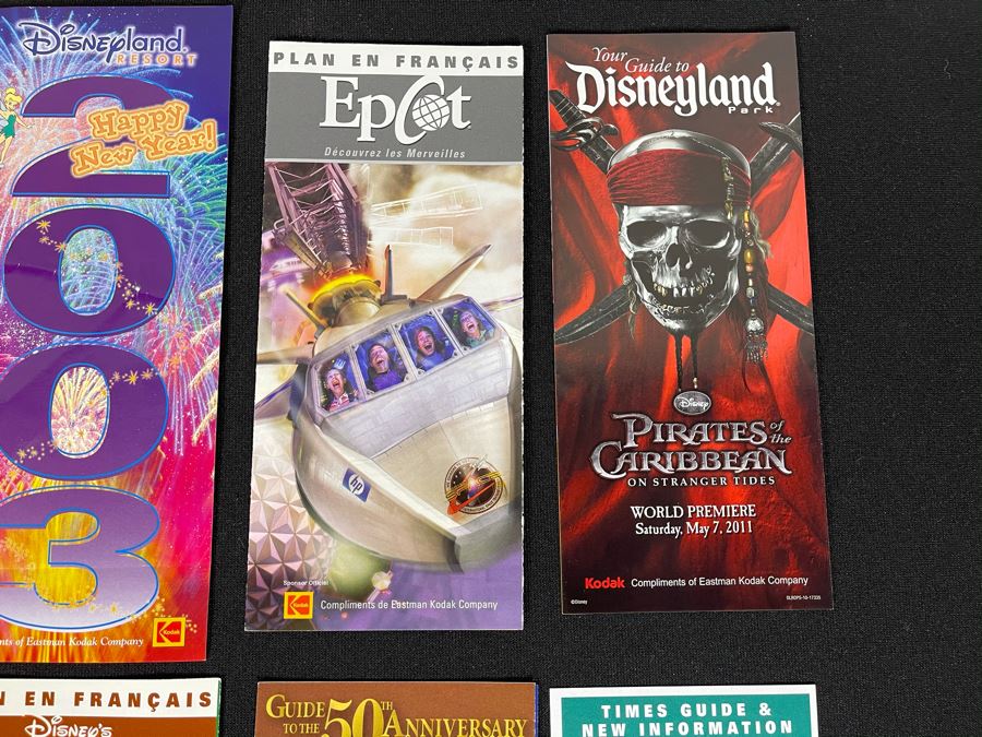 Apx (24) Disneyland / Disney Ephemera Related Guide Maps [Photo 12]