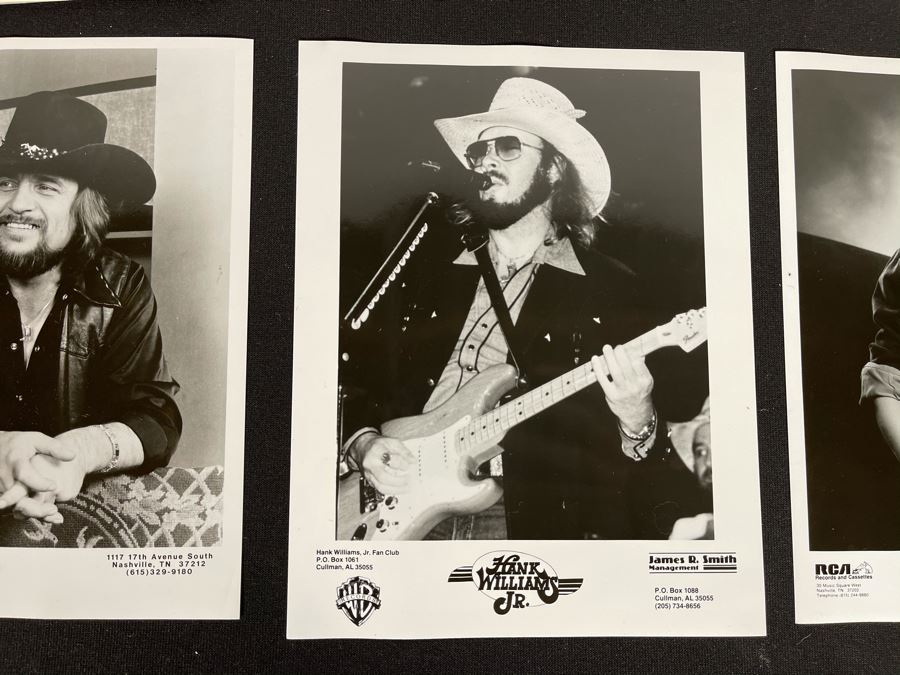 1984 TV Script To 'A Country Party' (Filmed On USS Constellation Naval Air Station San Diego) And Band Headshots And Country Music Ephermera: Hank Williams Jr., Waylon Jennings [Photo 4]