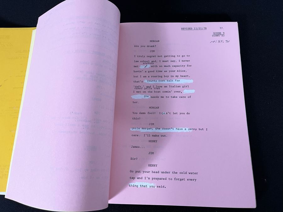 1978 Final Draft TV Script To 'The Gift Of The Magi' [Photo 5]