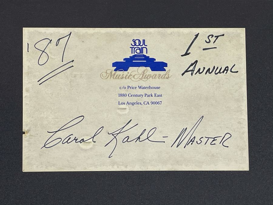 1987 TV Script 1ST Annual Soul Train Music Awards [Photo 3]