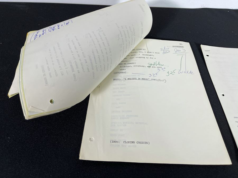 1976 Final Draft NBC TV Script To 'Mac Davis Show' Tape #109 [Photo 11]