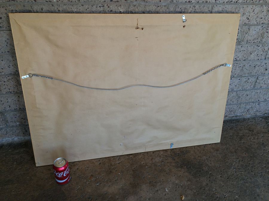 Beveled Glass Mirror with Floral Tones [Photo 4]