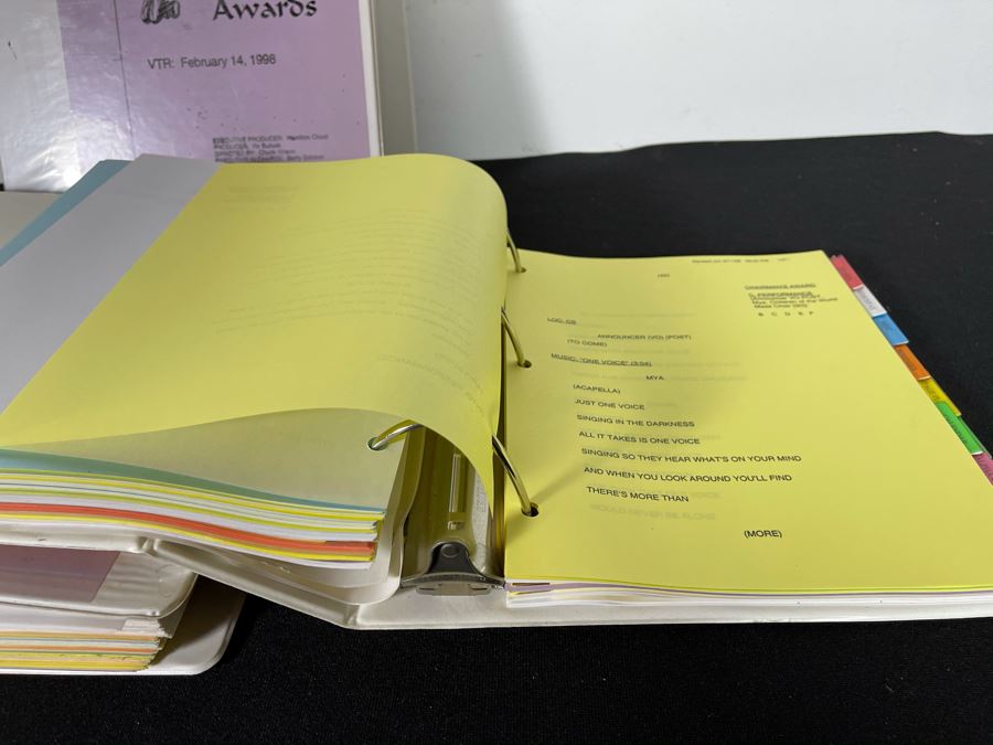 TV Scripts For 29th And 30th NAACP Image Awards 1998 / 1999 [Photo 12]