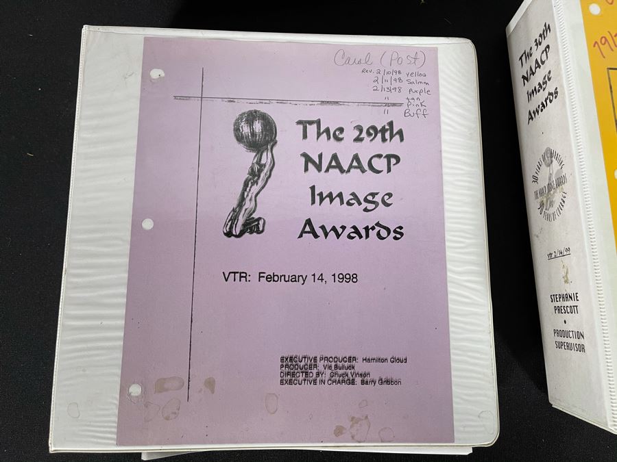 TV Scripts For 29th And 30th NAACP Image Awards 1998 / 1999 [Photo 4]