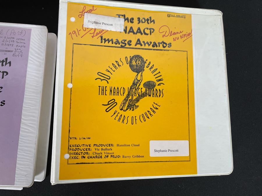 TV Scripts For 29th And 30th NAACP Image Awards 1998 / 1999 [Photo 3]