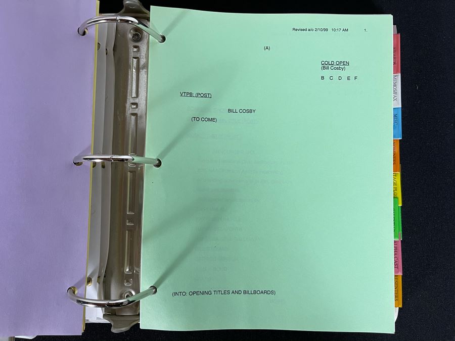 TV Scripts For 29th And 30th NAACP Image Awards 1998 / 1999 [Photo 6]
