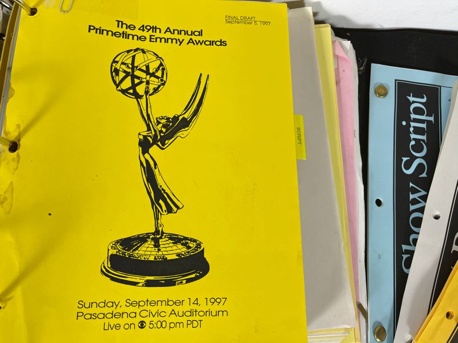 TV Scripts To The Annual Primetime Emmy Awards On CBS 1993,1994,1996,1997 [Photo 11]
