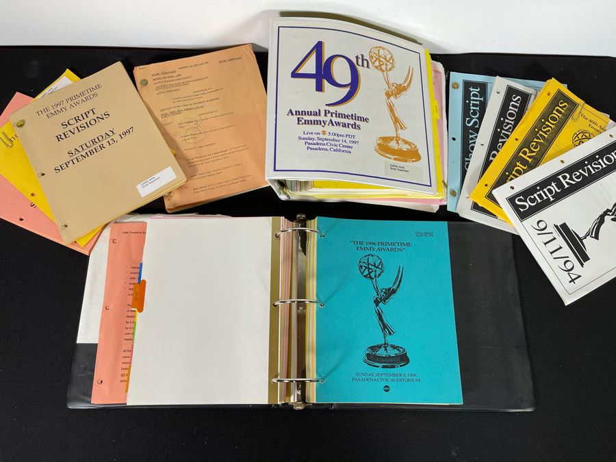TV Scripts To The Annual Primetime Emmy Awards On CBS 1993,1994,1996,1997 [Photo 2]