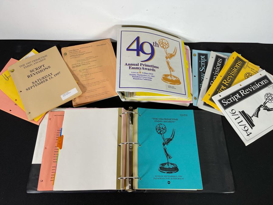 TV Scripts To The Annual Primetime Emmy Awards On CBS 1993,1994,1996,1997 [Photo 1]