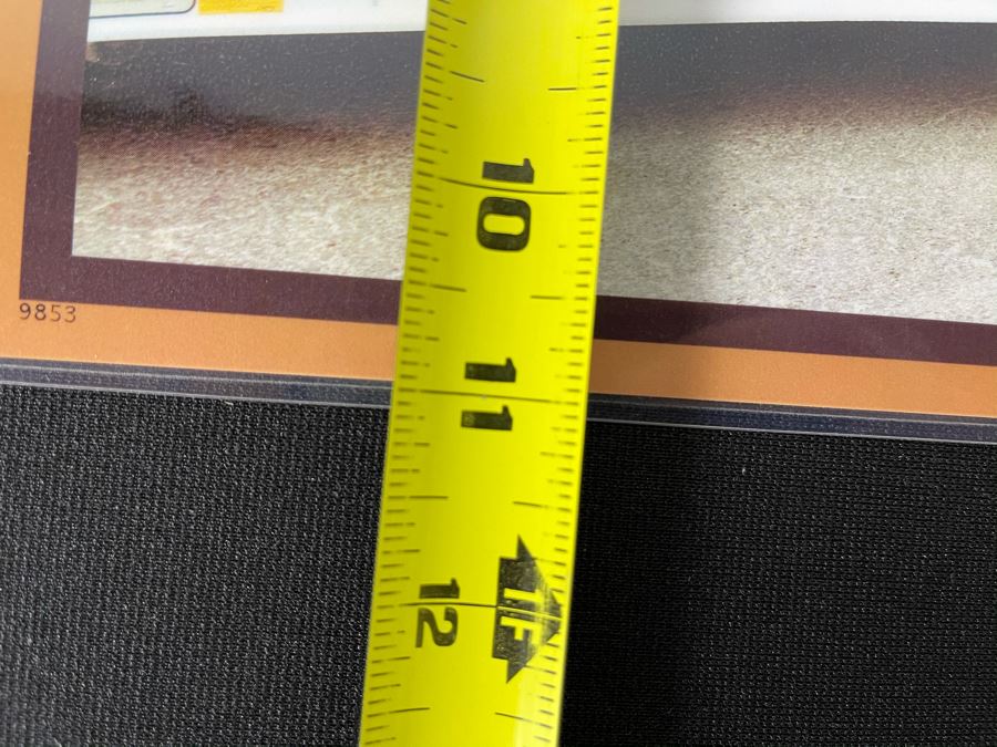 (2) Laminated Disneyland Railroad Trains Photographs With Addition Pair Of Train Photos 17 X 11 [Photo 10]