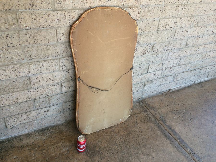 Beveled Glass Wooden Mirror [Photo 6]