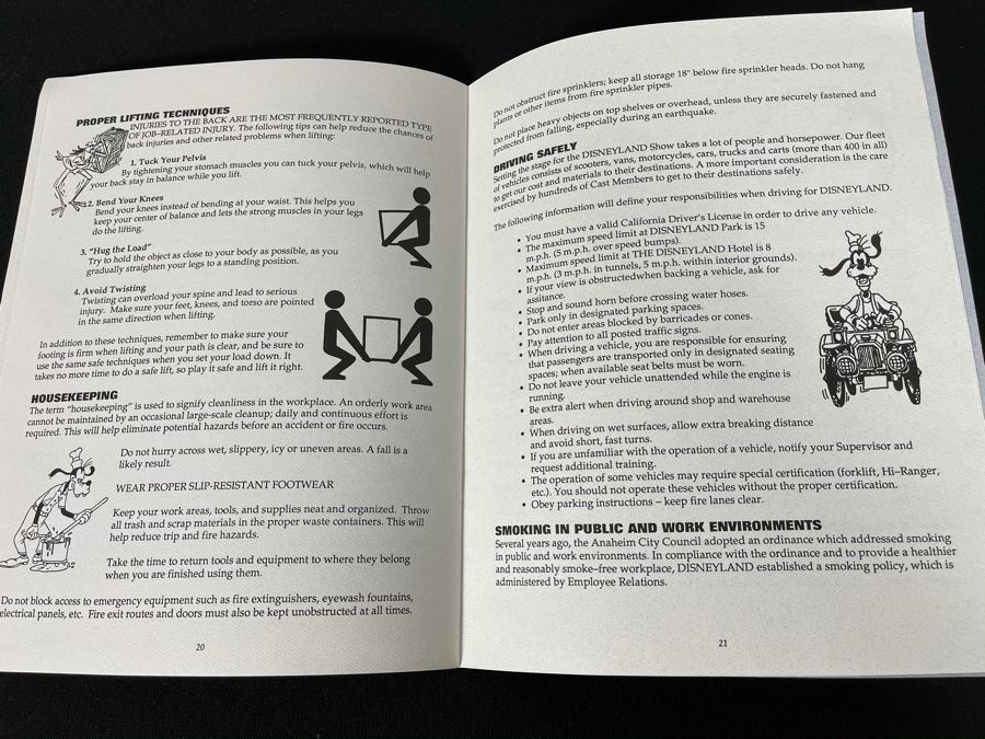 Disneyland Ephermera Safe Awareness Safety Guide 1991 [Photo 7]