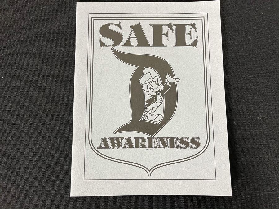 Disneyland Ephermera Safe Awareness Safety Guide 1991 [Photo 1]